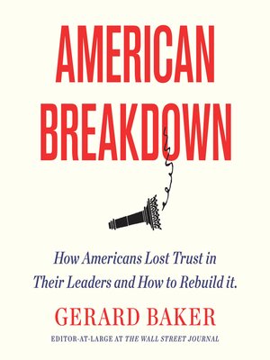cover image of American Breakdown